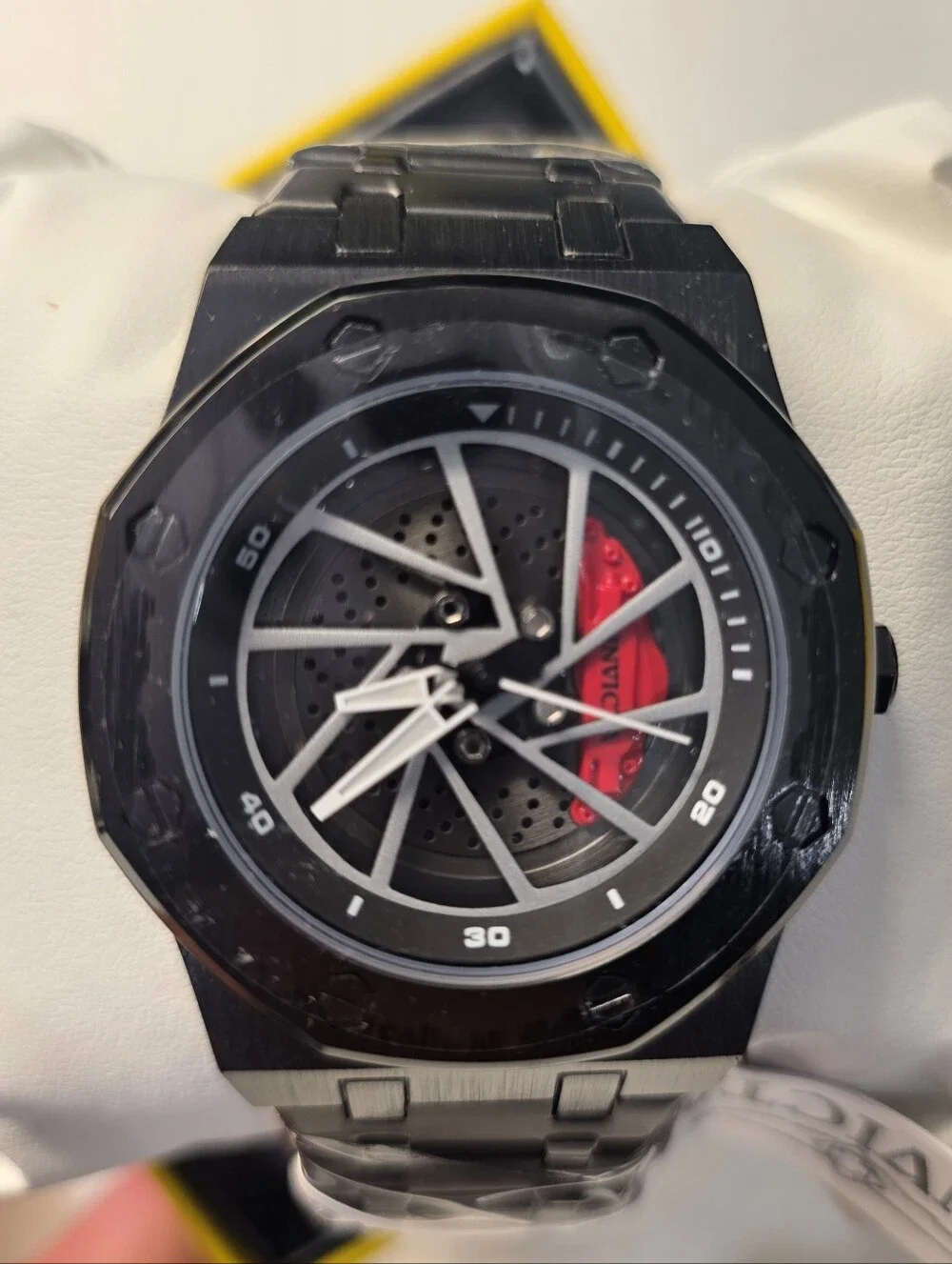 373. Invicta Speedway Rim Men's Watch - 42mm, Black (70036)